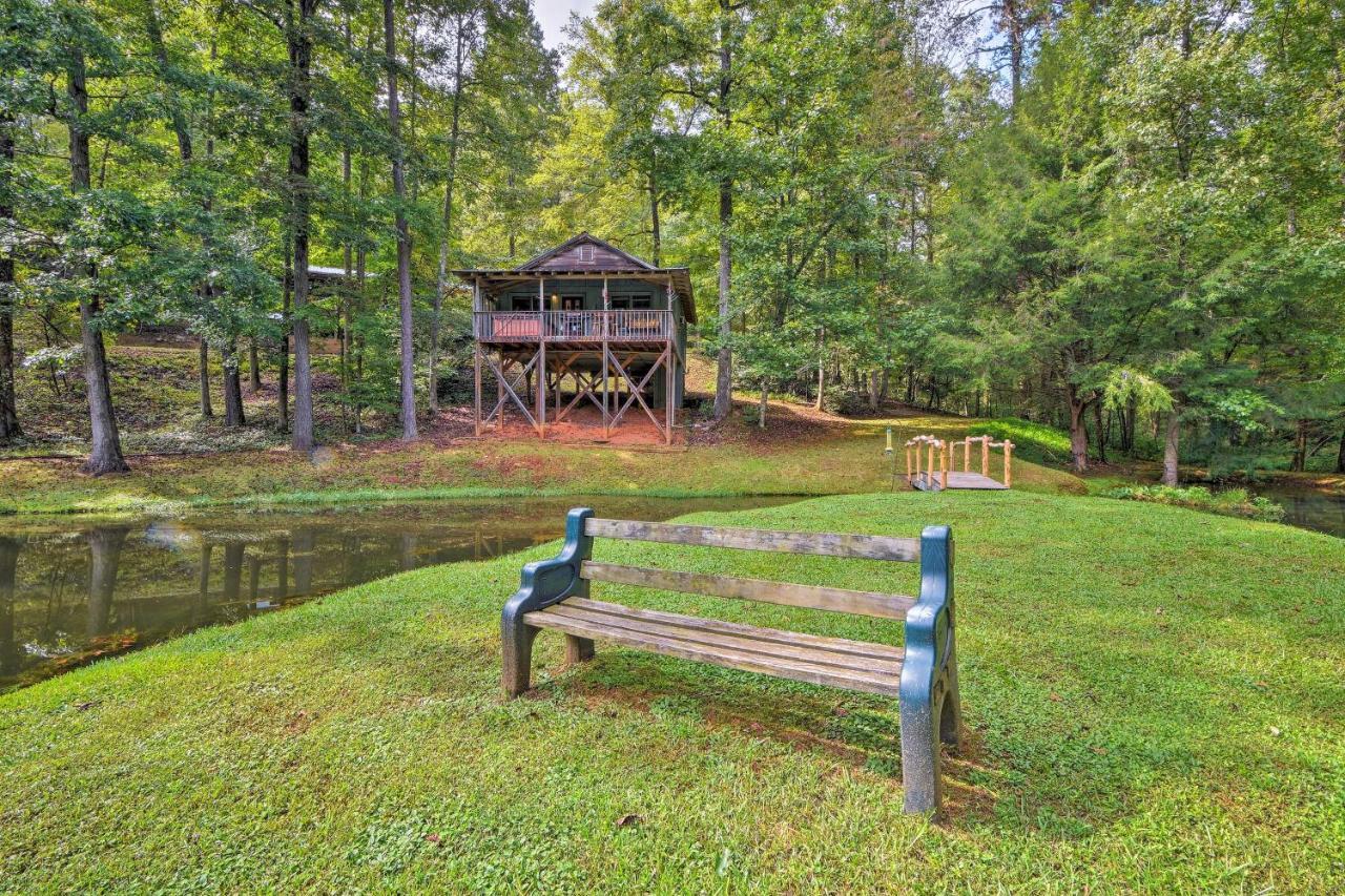 Secluded Family Retreat In Dahlonega With Hot Tub! Villa Eksteriør billede